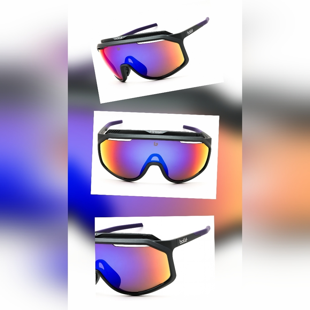 NWT,Bolle CHRONOSHIELD Shield Sunglasses , Size143X143X118 - Picture 4 of 4